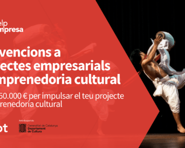 Subvencions a projectes empresarials d’emprenedoria cultural